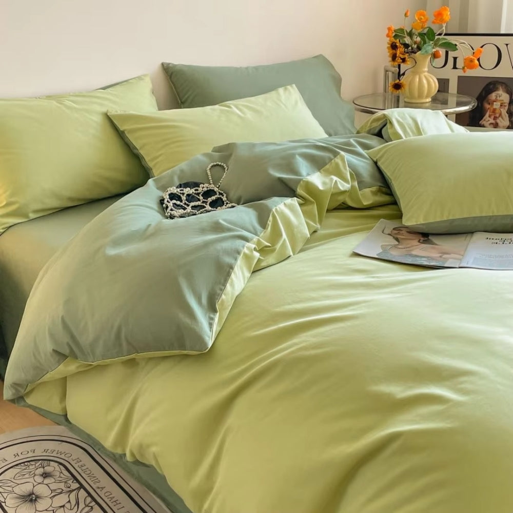 BowLift | Lustova Cotton Duvet Cover | 3pcs Set