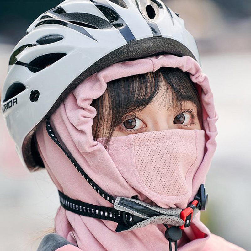 Hooded Face Mask with Neck Warmer for Cycling | Bowlift