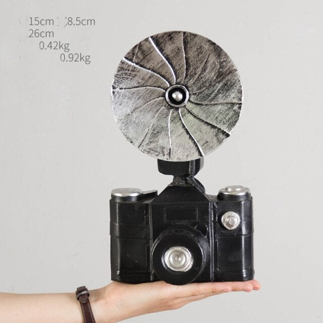 BowLift | Vintage Style Old-fashioned Artificial Film Player Telephone Camera Projector
