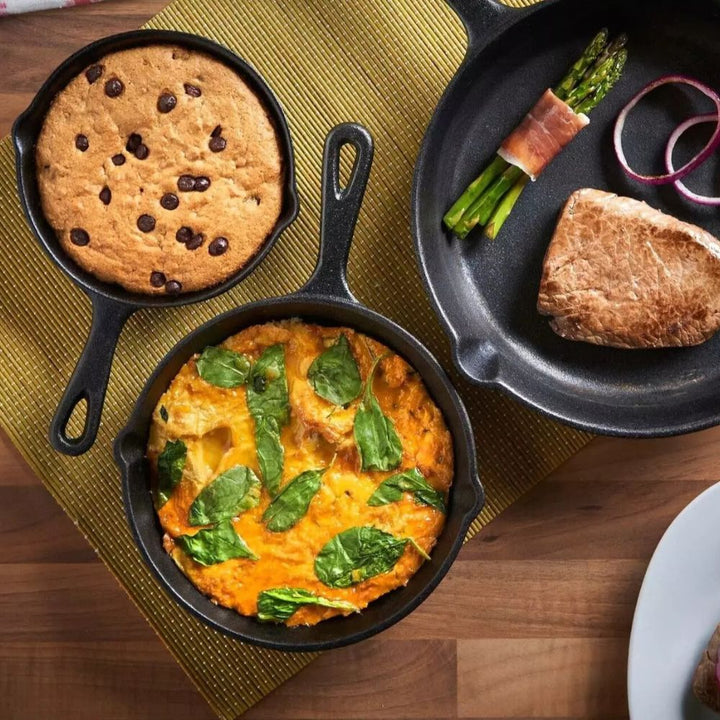 BowLift | Black Cast Iron Frying Pan