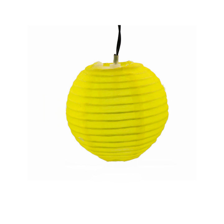 BowLift | Modern Art Deco Solar Waterproof Fabric Lantern Ball LED String Lights Outdoor Landscape Lights For Outdoor Patio