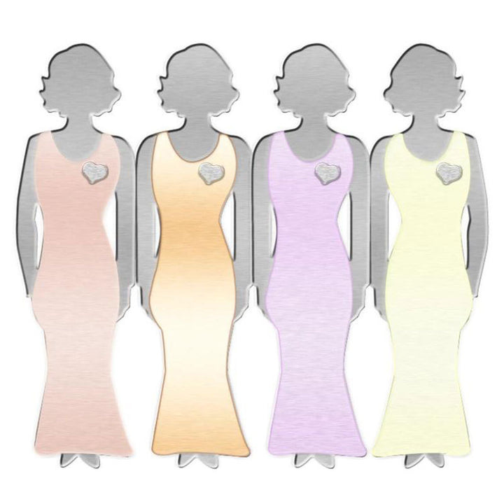 Decorative Dress Shaped Magnets Bowlift