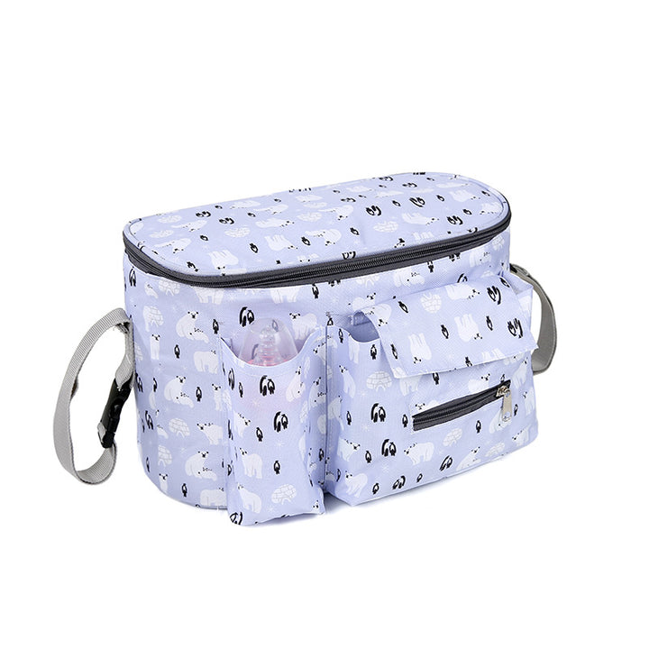 Multifunctional diaper bag with cute animal design Bowlift