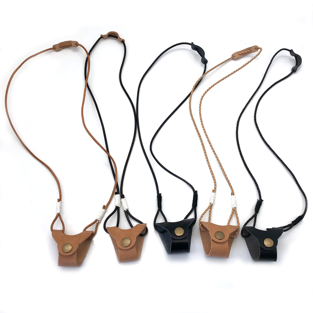 Leather Eyewear Holder Bowlift