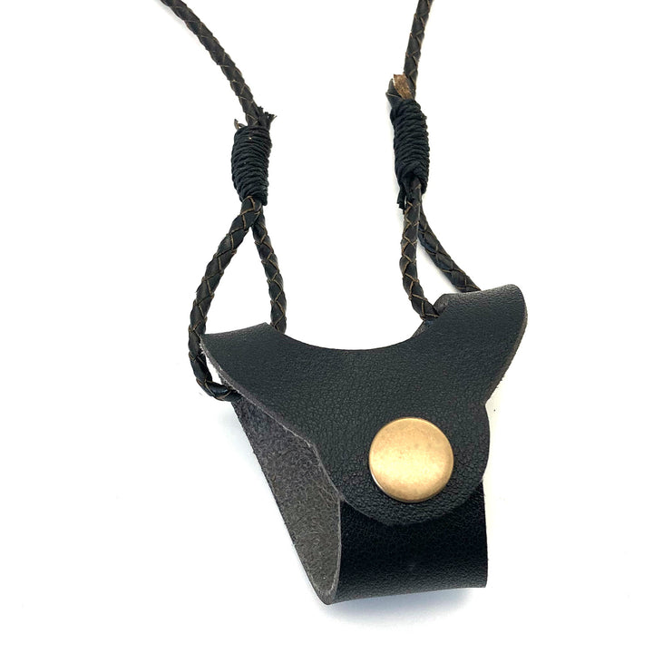 Leather Eyewear Holder Bowlift