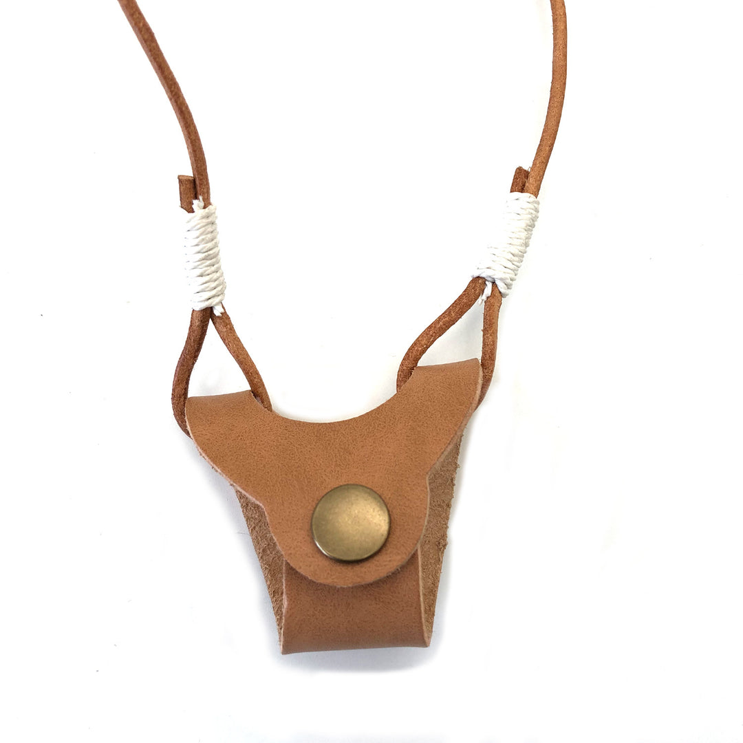 Leather Eyewear Holder Bowlift