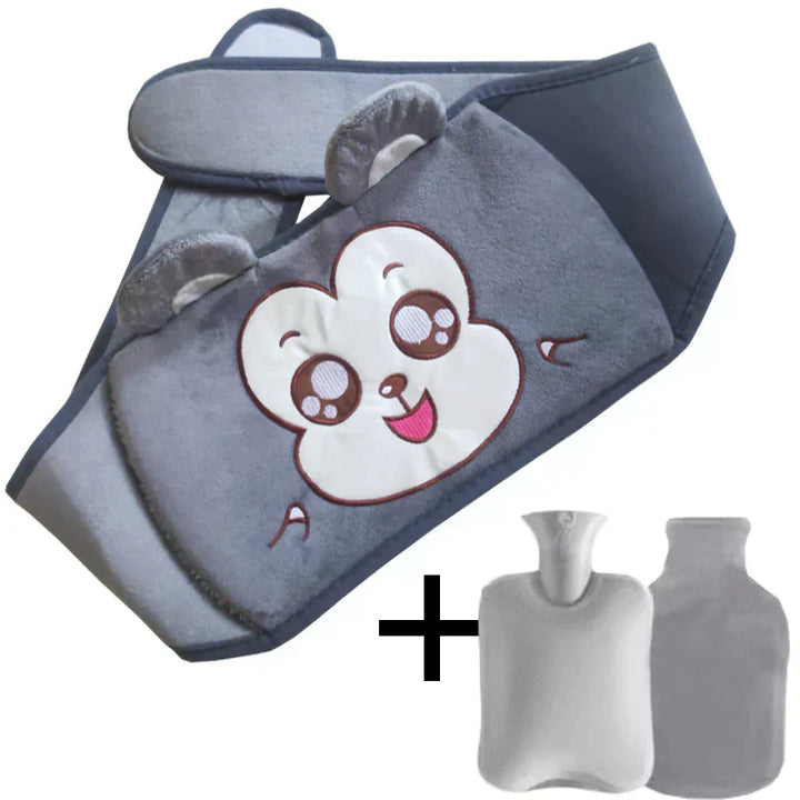 BowLift | WarmCush – Reusable Plush Hot Water Bottle with Hip Cushion