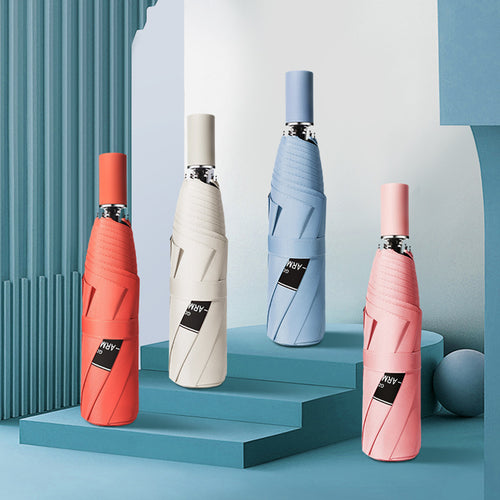 Women's compact travel umbrella with UV protection Bowlift