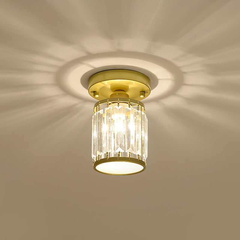 CrystalLuxe – Black-Golden Crystal Ceiling Lamp Bowlift