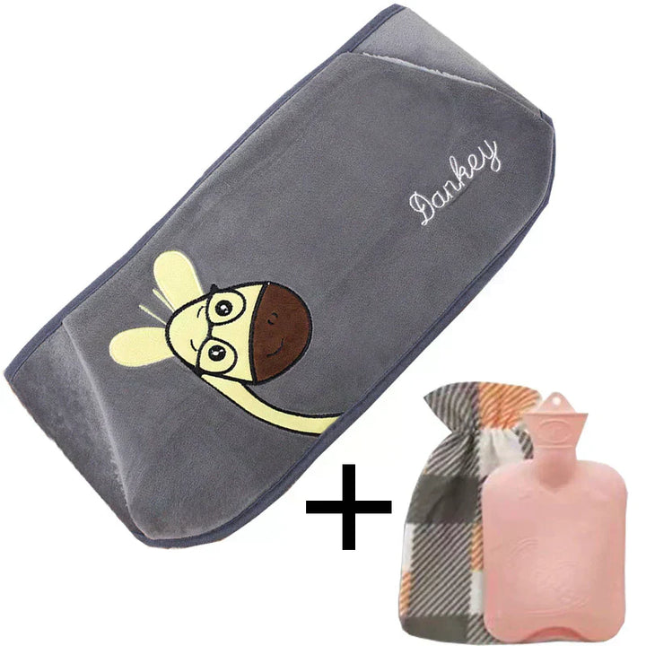 BowLift | WarmCush – Reusable Plush Hot Water Bottle with Hip Cushion
