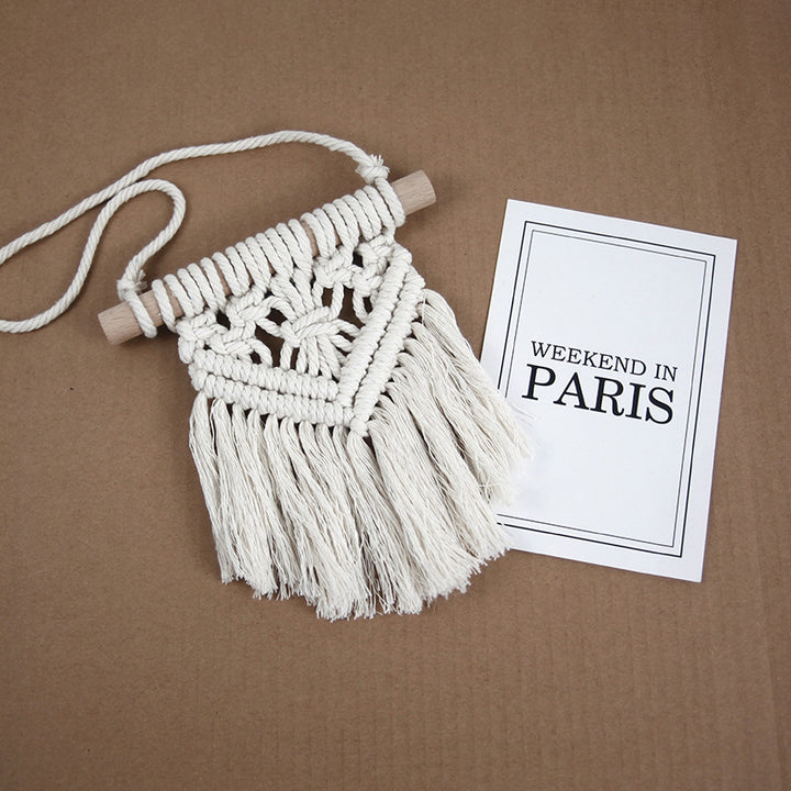 Decorative Macramé Wall Hanging Art Bowlift
