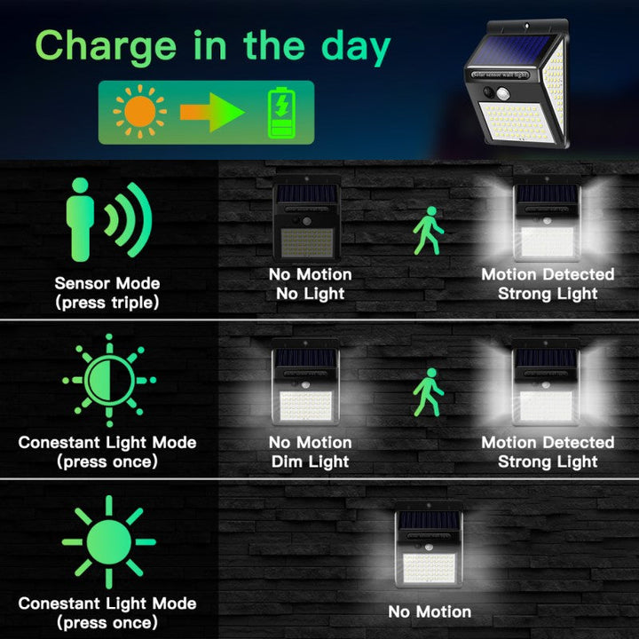 BowLift | Solar Security Outdoor Light