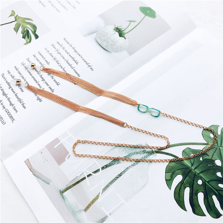 Stylish Multi-Chain Eyewear Holder Bowlift