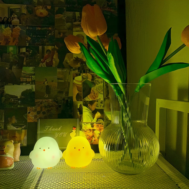LumiKuiken - Elegant LED Table Lamp with Healthy Light Bowlift