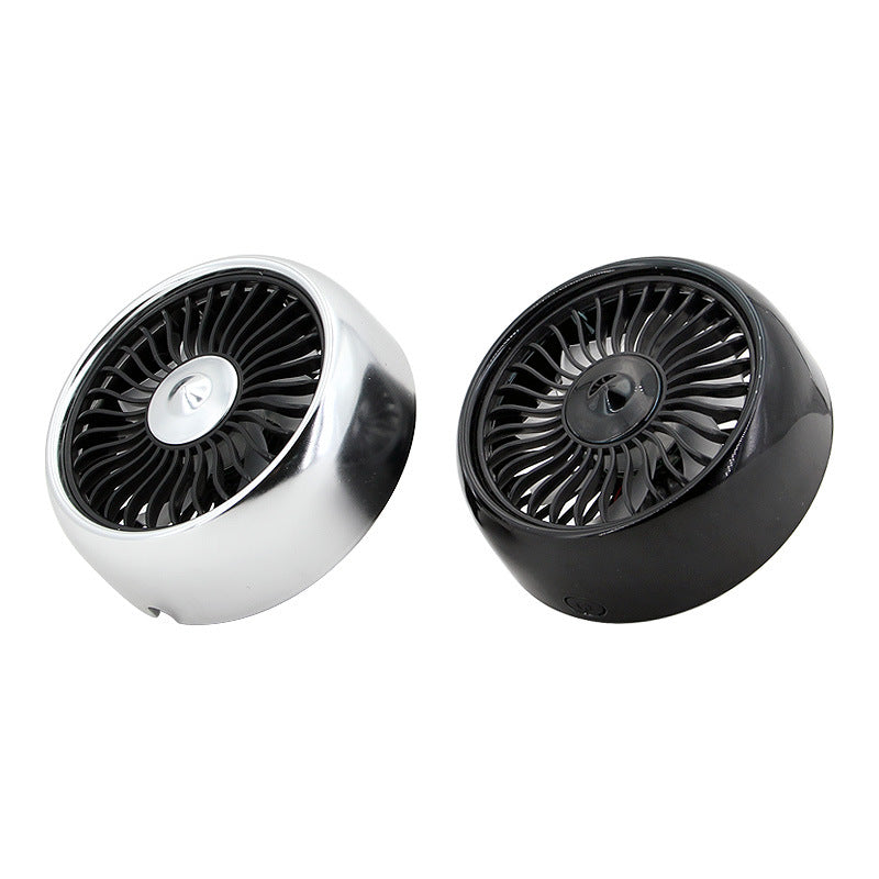 Portable Clip-On USB Desk Fan with Adjustable Tilt and Quiet Brushless Motor Bowlift