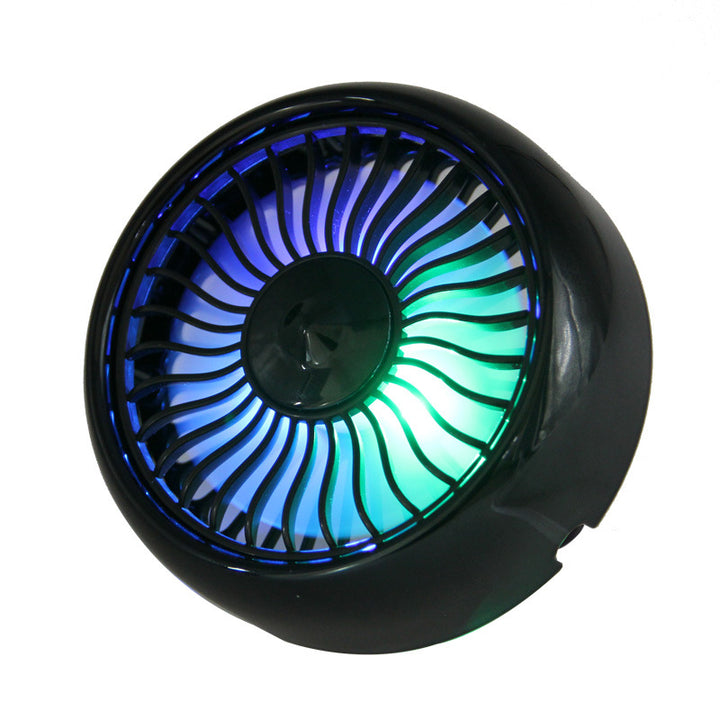 Portable Clip-On USB Desk Fan with Adjustable Tilt and Quiet Brushless Motor Bowlift