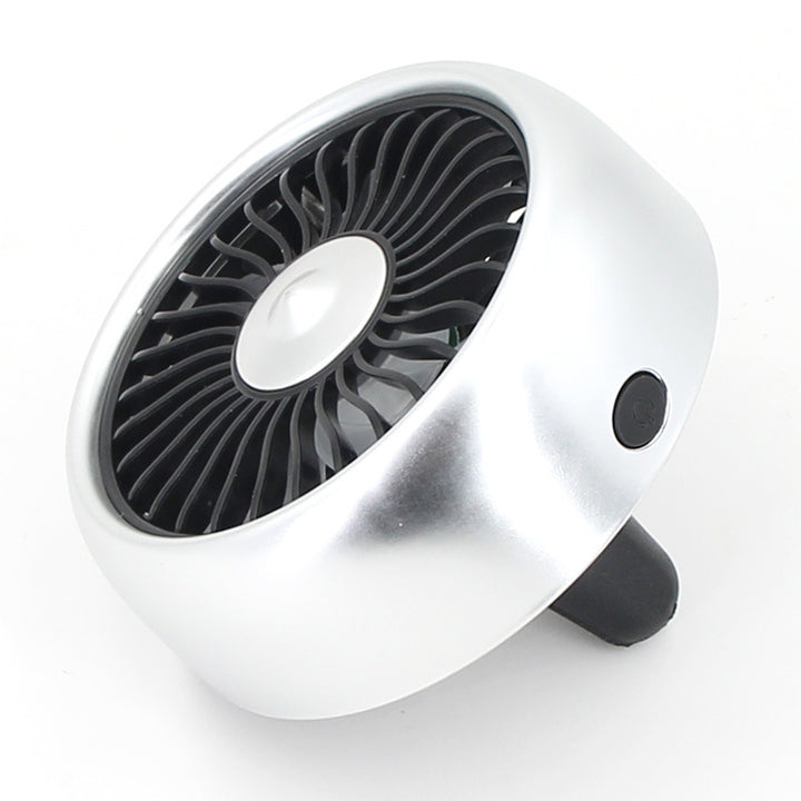 Portable Clip-On USB Desk Fan with Adjustable Tilt and Quiet Brushless Motor Bowlift
