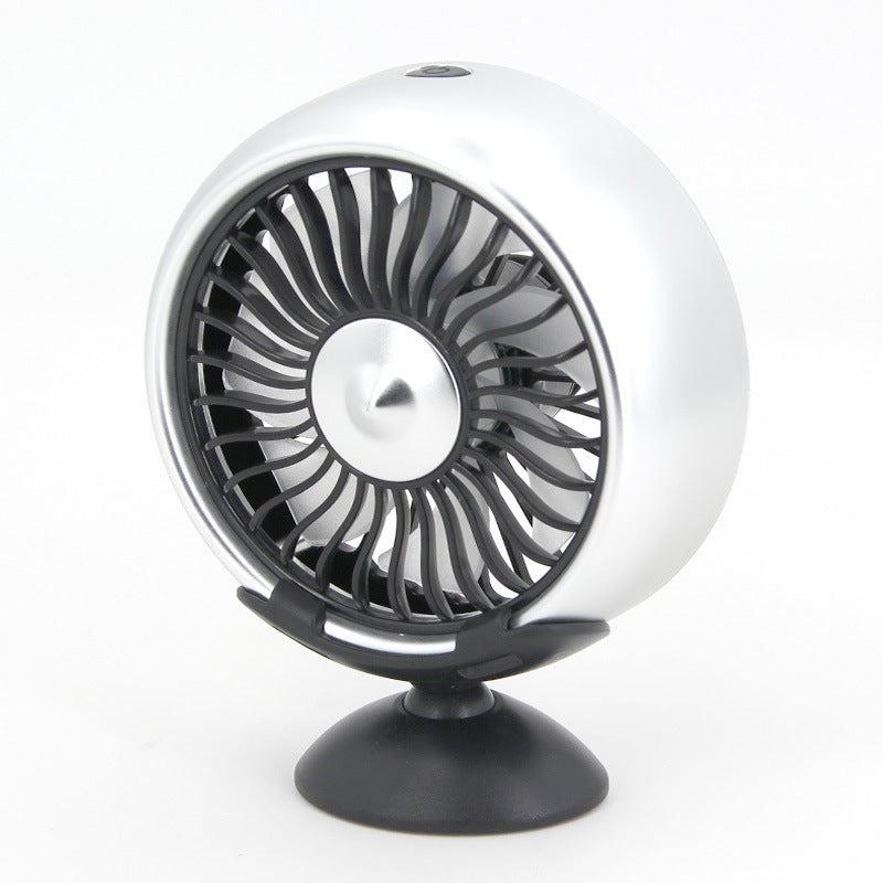 Portable Clip-On USB Desk Fan with Adjustable Tilt and Quiet Brushless Motor Bowlift