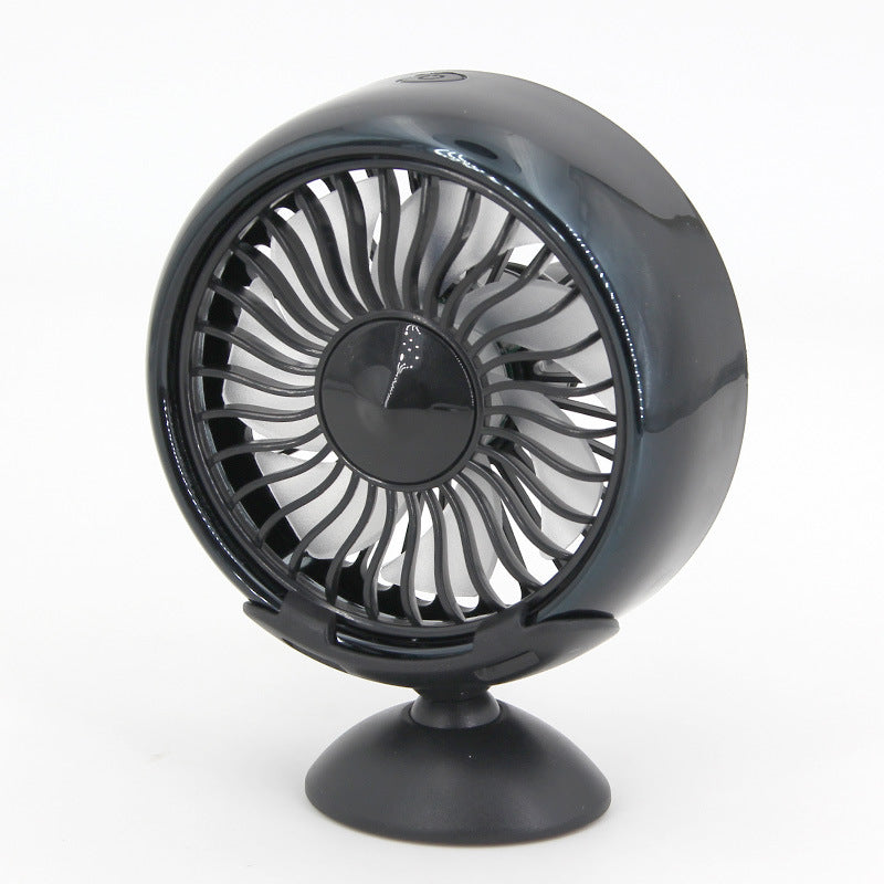 Portable Clip-On USB Desk Fan with Adjustable Tilt and Quiet Brushless Motor Bowlift