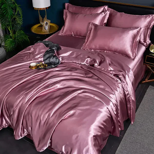 Satin Duvet Cover - Velora | Bowlift