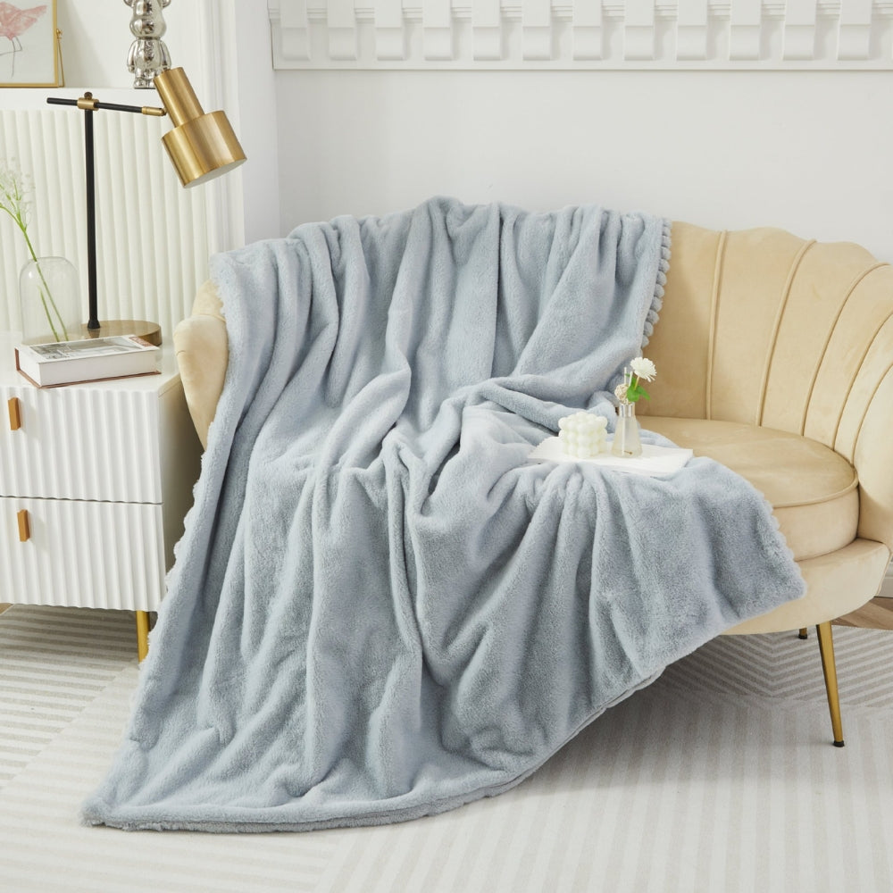 BowLift | Plush Soft Faux Rabbit Blanket