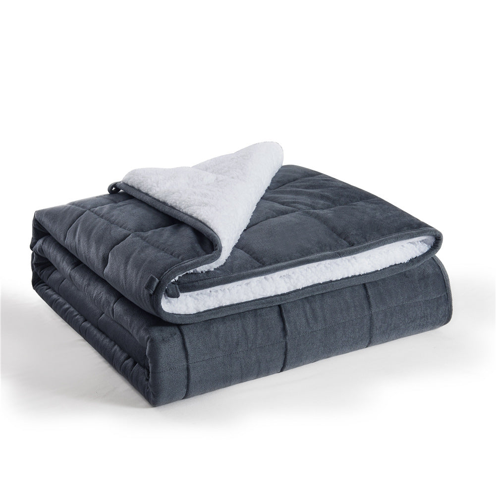 Reversible Sherpa Fleece Blanket Bowlift