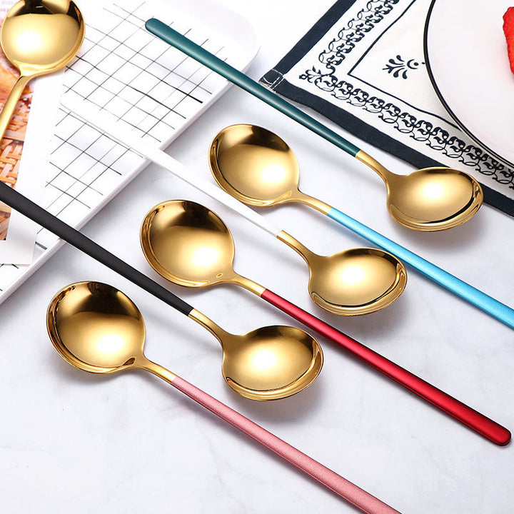Elegant stainless steel dining fork with ergonomic handle Bowlift