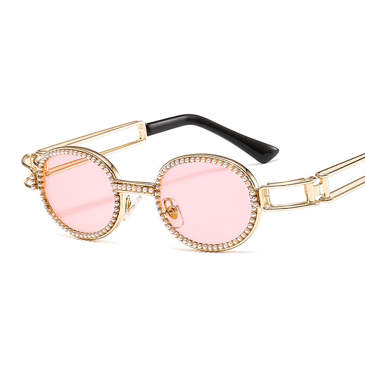 Ladies fashionable sunglasses with glamorous frame Bowlift