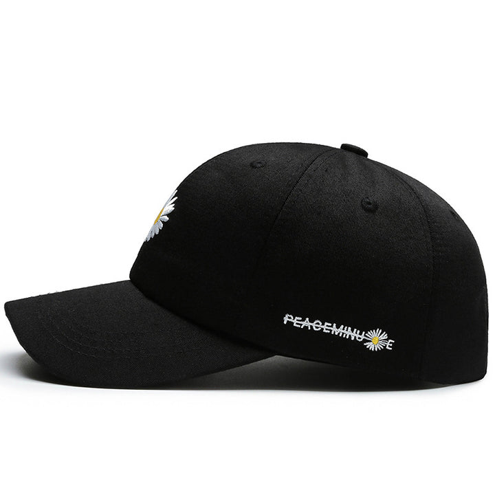 Women's Embroidered Floral Baseball Cap Bowlift