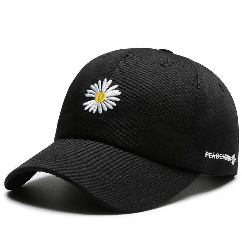 Women's Embroidered Floral Baseball Cap Bowlift