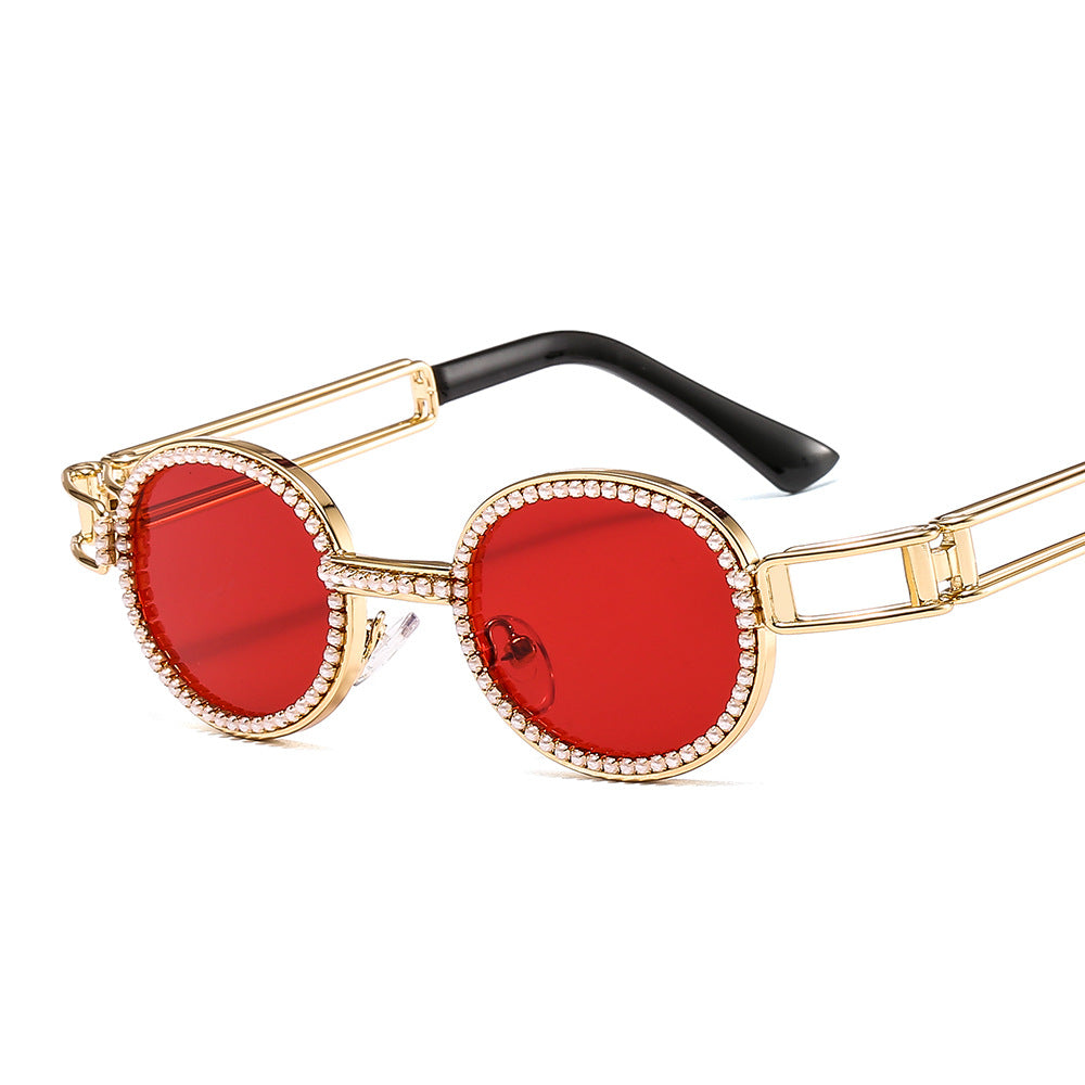 Ladies fashionable sunglasses with glamorous frame Bowlift