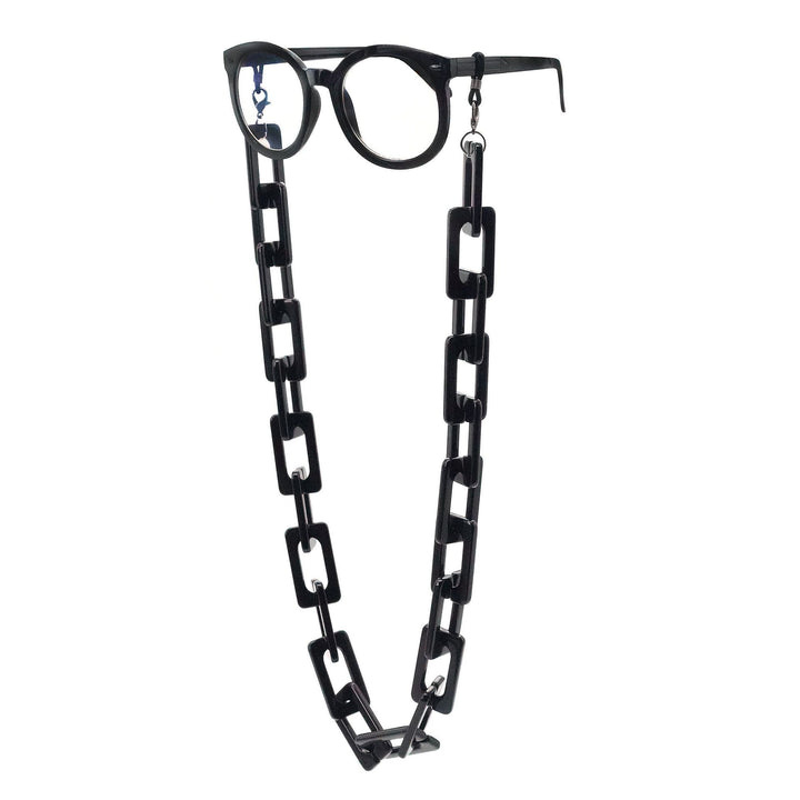 Bold Geometric Eyewear Chain Bowlift