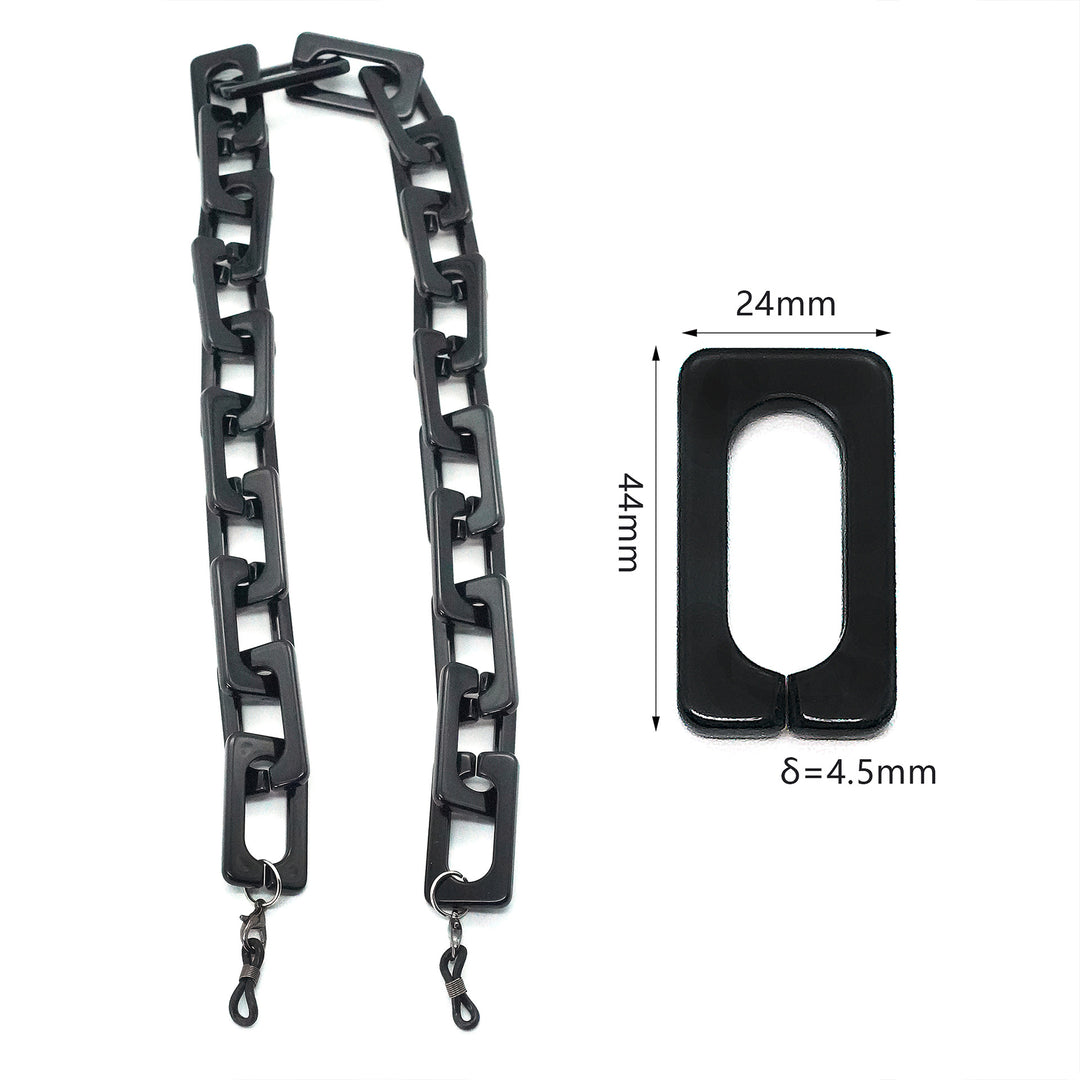 Bold Geometric Eyewear Chain Bowlift