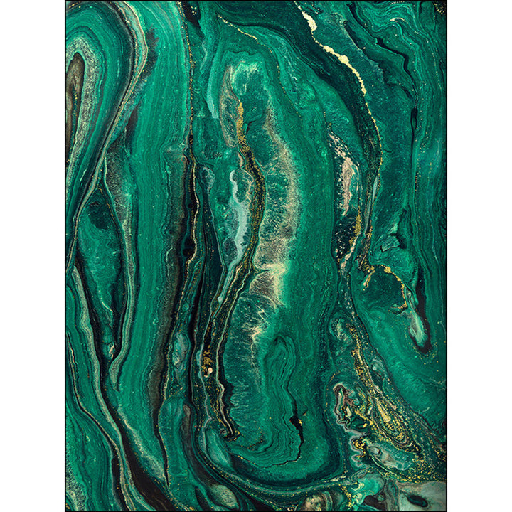 Green novelty carpet polyester watercolor pattern carpet washable non-slip backing rug for the living room | Bowlift