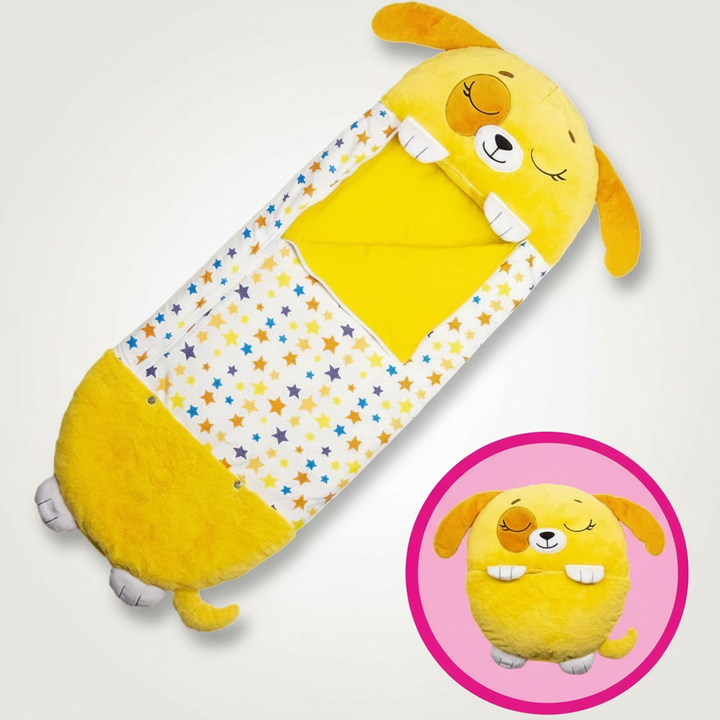 Foldable Kids' Sleeping Bag in Animal Shape – Snoozi