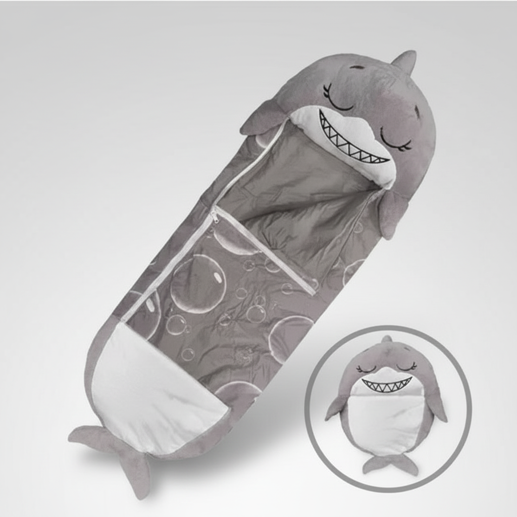Foldable Kids' Sleeping Bag in Animal Shape – Snoozi