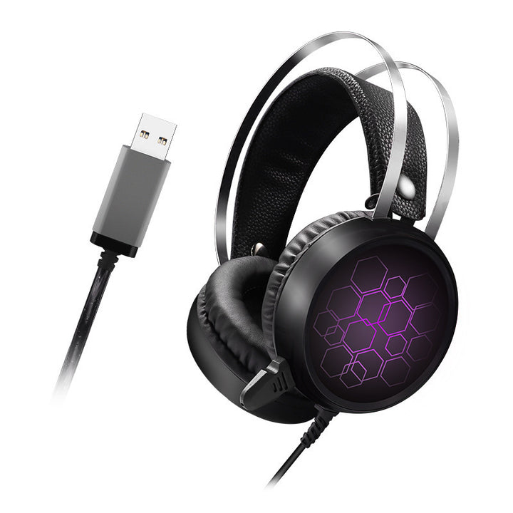 Men's Gaming Headset with Noise-Isolating Microphone Bowlift