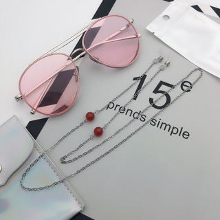 Elegant Beaded Eyewear Chain Bowlift
