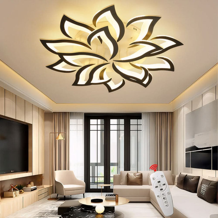 BowLift | Modern Flower-Shaped LED Ceiling Light for Home Décor