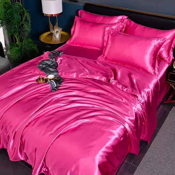 Satin Duvet Cover - Velora | Bowlift