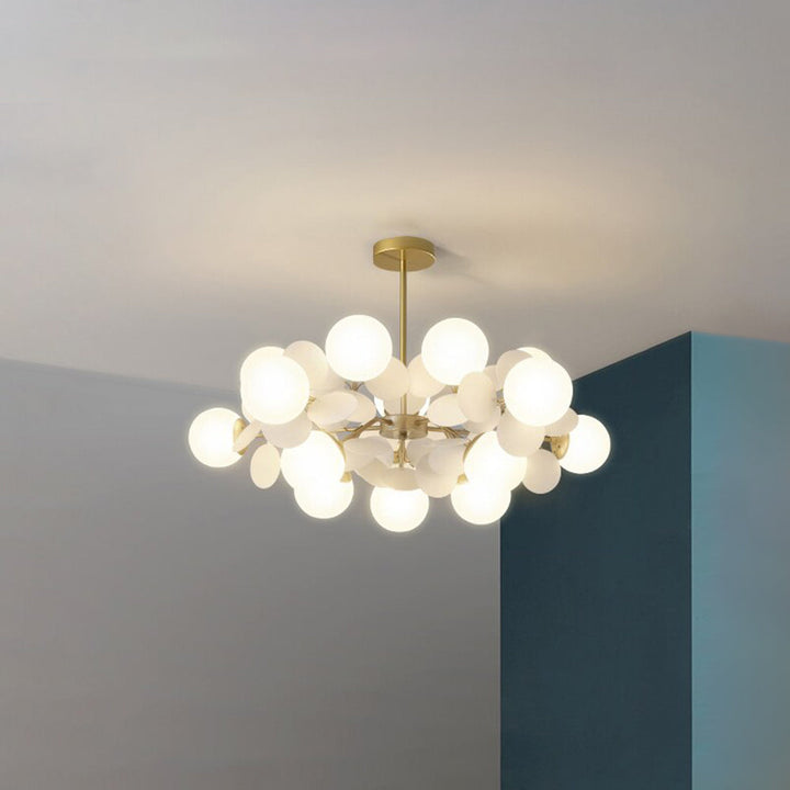 BowLift | Flower Branch Chandelier Living Room
