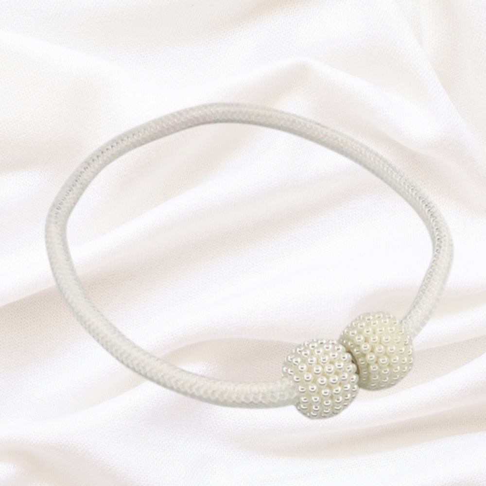BowLift | Magnetic Pearl Curtain Tie Back | 2pcs Set