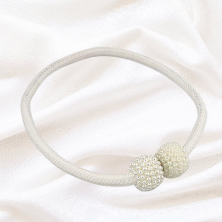 BowLift | Magnetic Pearl Curtain Tie Back | 2pcs Set