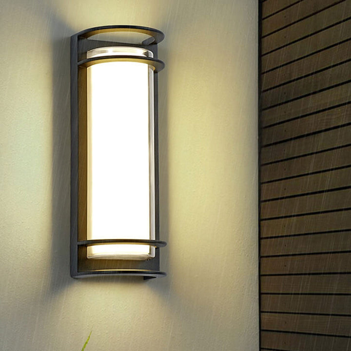 Modern Outdoor Column Waterproof LED Garden Wall Sconce Lamp | Bowlift
