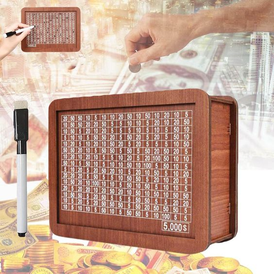 Wooden piggy bank | Effortless savings | Bowlift