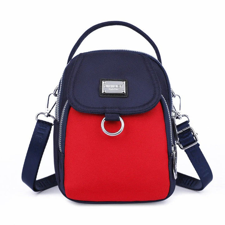 Waterproof Crossbody Phone Bag with Multiple Pockets and Adjustable Strap