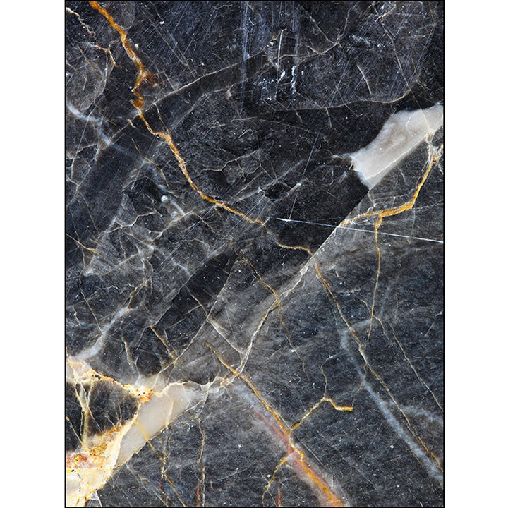 Funky marble surface printed carpet black Nordic carpet polyester washable non-slip backing carpet for the living room | Bowlift