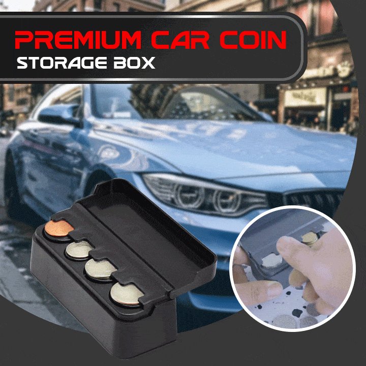 BowLift | Premium Car Coin Storage Box