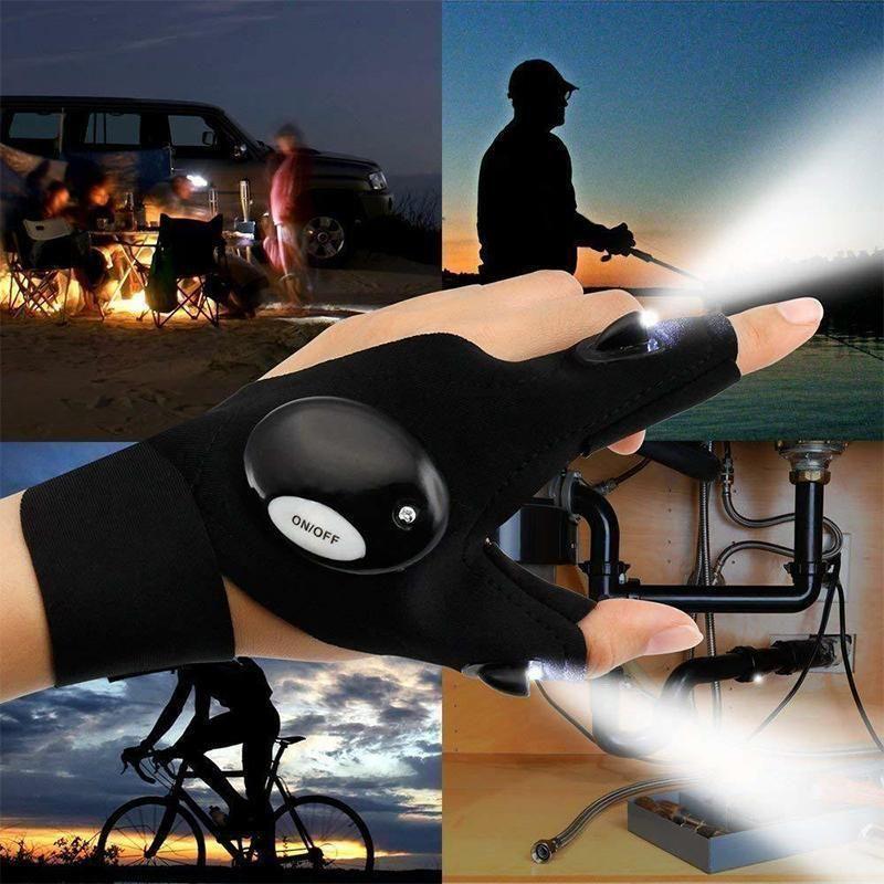 BowLift | LED gloves with waterproof illumination