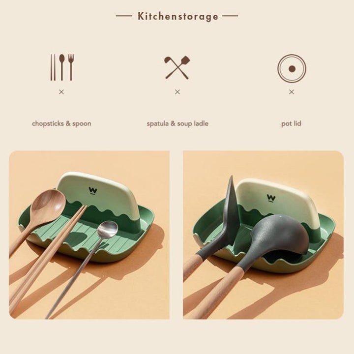 BowLift | Pudding Pot Lid Stand Kitchen Utensil Holder